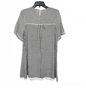 Chelsea & Violet Gingham Babydoll Mini Dress thumbnail 2