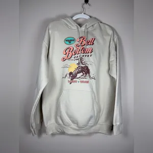 Lainey Wilson Bell Bottom Country Hoodie Sz M Concert Show Cowgirl Western Cozy thumbnail 10
