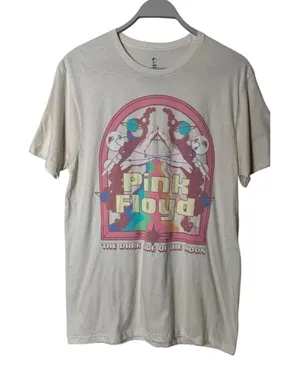 Pink Floyd Short Sleeve Crew Neck Short Sleeve Graphic Music Band Tee Sz M thumbnail 1