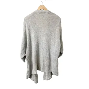 Madewell Seabank Heather Gray Open Front‎ Knit Cardigan Sweater Small thumbnail 3