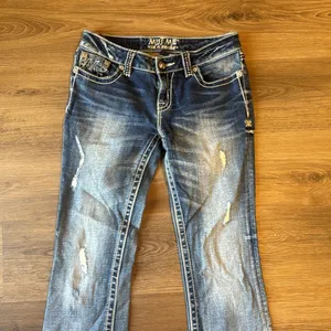 Miss me easy bootcut denim jeans size 28 ladies the M series thumbnail 3