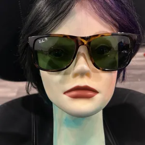 Ray-Ban Tortoise Frame Green Lens Sunglasses thumbnail 1
