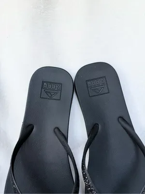 New Women's Reef Cushion Bounce Stargazer Black Size 8 New 100% Original thumbnail 8