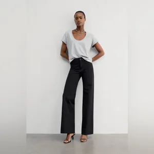 AYR The Stratus Stretch Wide Leg Jeans Size 33 in‎ Black thumbnail 5