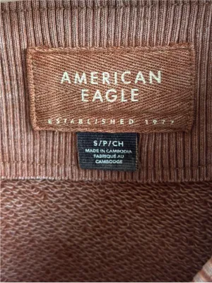 American Eagle Relaxed Cotton Lone Sleeve Dress thumbnail 4