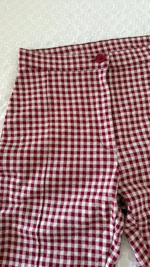 Free People Gingham Pants Skinny thumbnail 3