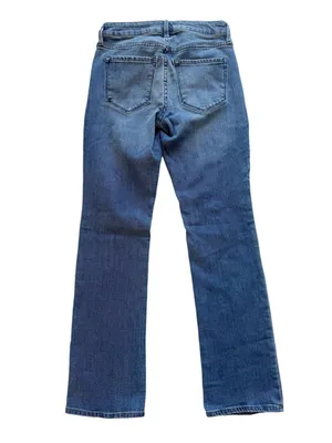 Old Navy Mid-Rise Wow Boot Cut Jeans Size 2 thumbnail 2
