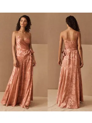HUTCH BY ANTHROPOLOGIE Alden Wrap Dress in Sedona Sunset thumbnail 2