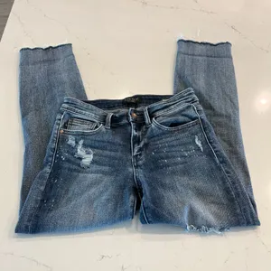 Judy Blue Boyfriend Fit Jeans Size‎ 3 /26 Distressed thumbnail 3