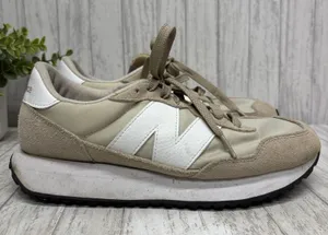 Womens Size 9 New Balance 237 Beige thumbnail 1