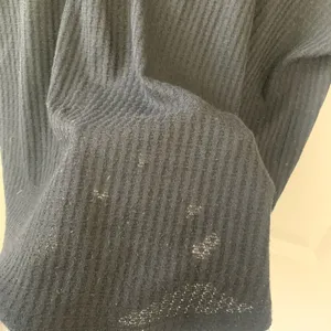 Double zero button down tie black blouse thumbnail 4