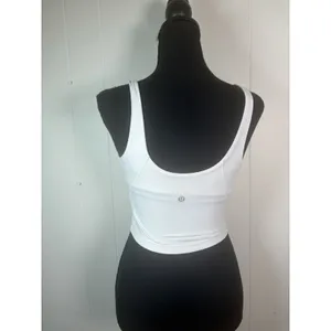 Lululemon Align Tank White Size 4 Built In Bra thumbnail 3