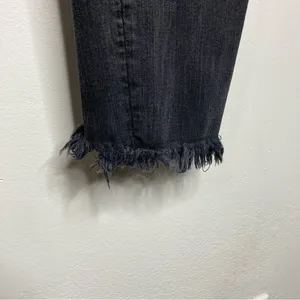 American Eagle Outfitters‎ super low jegging black Gray size 8 thumbnail 2