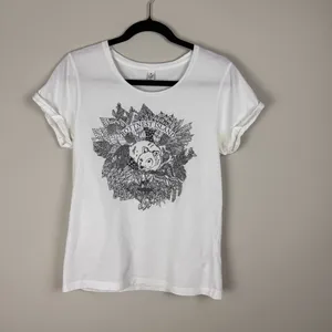 Earth Positive Rottnest Island Friendly Quokka White Women's Sz M Organic Cotton thumbnail 8