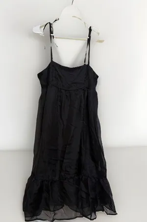 Wild Fable, Nwt Organza, Sleeveless, Baby Doll Midi Dress Size Medium thumbnail 1