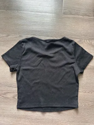 Princess Polly black tee  thumbnail 2
