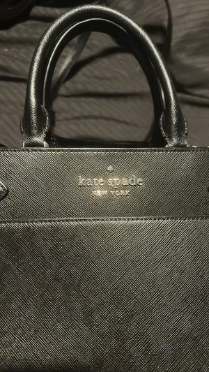 Kate Spade New York Staci Medium Satchel featuring a black saffiano leather exterior thumbnail 5