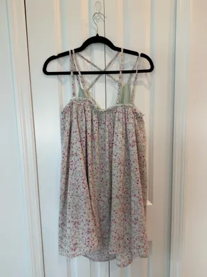 Altar’d State Floral Strappy Mini Dress thumbnail 4