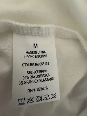 Sincerely Jules Lux‎ White Long Sleeve Top Size M thumbnail 6