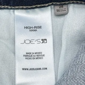 Joes Jeans Ivana High Rise Straight Leg Jeans Women 28 Stretch Clean Girl‎ Indie thumbnail 9