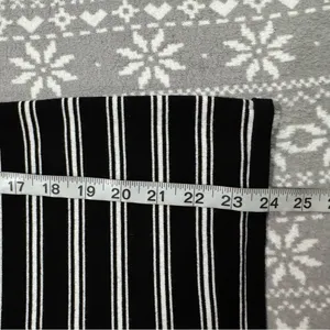 White‎ House Black Market Convertible Stripe Sweater Black White Large Office thumbnail 11