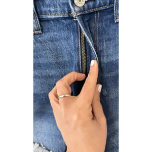 Abercrombie & Fitch The Cut Off High Rise Denim Short Women’s Size 25 / 0 2713 thumbnail 4