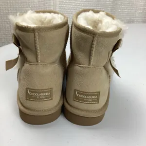 Koolaburra by UGG Victoria Mini Boots Sand Beige Suede Womens Sz 9 EUC thumbnail 4