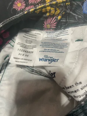 Floral Wrangler Jeans thumbnail 3