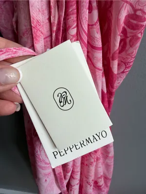 Peppermayo NWT Tara Maxi Dress Open Back Maxi Dress in Pink Print Size 12 thumbnail 6