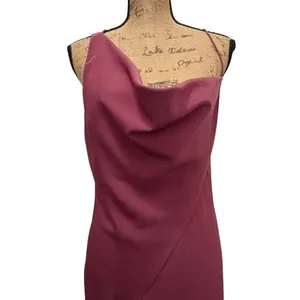 Keepsake The Label Mulberry Be Mini Midi Dress Drape Neck Mauve Size Large‎ thumbnail 2