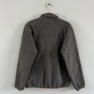 Patagonia Synchilla Snap-T Lightweight Fleece Gray Orange Pullover Jacket XS‎ thumbnail 4