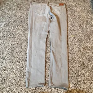 Levis 711 Skinny Jeans Womens 34 Grey Mid‎ Rise Stretch Denim Pants 18881-0220 thumbnail 7