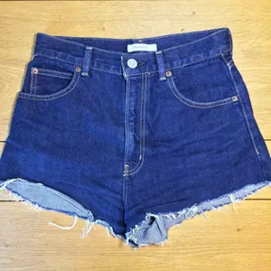 Moussy high rise Jean shorts size 2 dark wash thumbnail 1