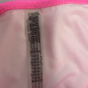 PINK Victoria's Secret Neon Pink V-Front High Leg Bikini Bottom Large NWT thumbnail 3