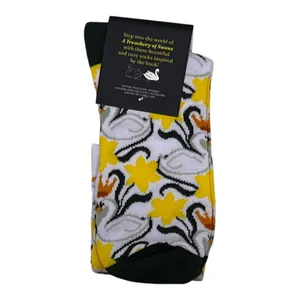 OwlCrate A Treachery of Swans Slouchy Socks - A. B. Poranek January 2026 YA Item thumbnail 2