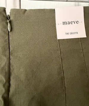 Anthropologie Maeve The Colette Ruffle-Hem Crop Wide-Leg Pants, Size 26 Tall thumbnail 11