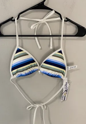 Aerie On The Beach Bikini Top Bralette Women’s Size Small thumbnail 1