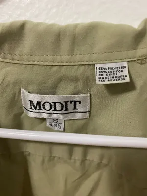Modit matcha colored button up Green thumbnail 2
