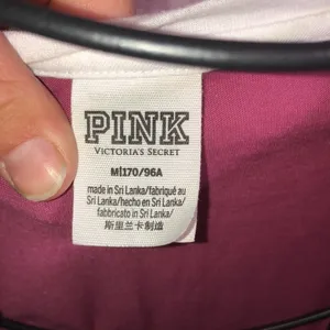 Victoria’s Secret PINK 3/4 sleeve shirt pink and white size medium causal shirt‍ thumbnail 3