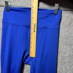 Adidas AEROREADY Royal Blue High Waisted Training Leggings Small thumbnail 4