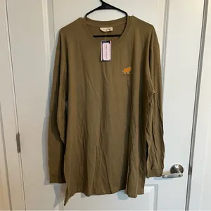 NWT Simply Southern Long Sleeve T-Shirt Size XL Floral Lion Tracker Conservation thumbnail 4