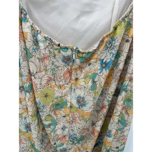 19‎ Cooper Floral Milkmaid Midi Dress Sz XL Puff Sleeve Cottagecore Romantic thumbnail 10
