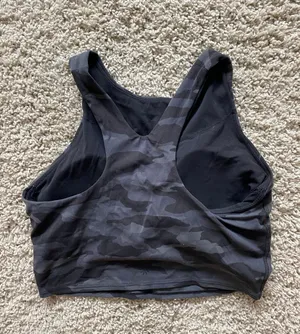 Athleta Black Camo Conscious Crop thumbnail 4