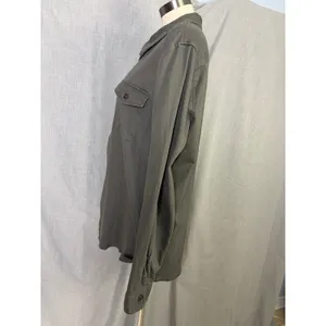 Civil‎ Society Olive Shirt Jacket XL Soft Brushed Stretch Twill Utility Layer thumbnail 6