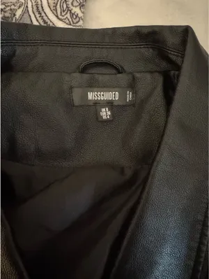 Missguided Faux Leather Jacket thumbnail 6