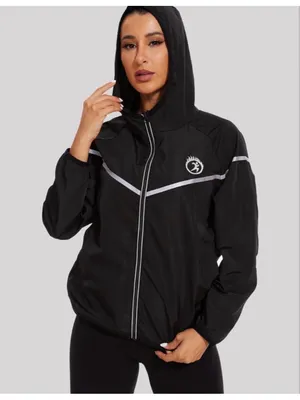 NEW Rain Jacket Waterproof Loose Fit Hooded Raincoat Outdoor Hiking L thumbnail 1