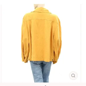 Out from Under Urban Outfitters Lyra popover oversized top sz S yellow thumbnail 2
