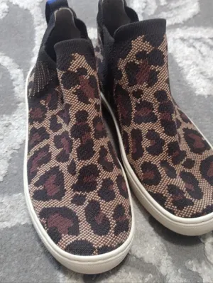 Rothy's The Chelsea Wildcat Leopard Print Shoes thumbnail 3