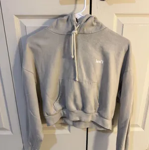 Levi’s Tan Cropped Hoodie thumbnail 2