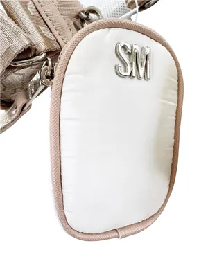 NWT Steve Madden Move Utility Crossbody Bag Cream and Tan With FLAWS thumbnail 12
